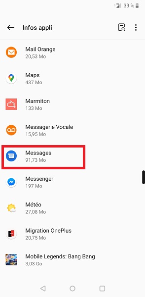 Modifier le son de notification pour l’application Messages