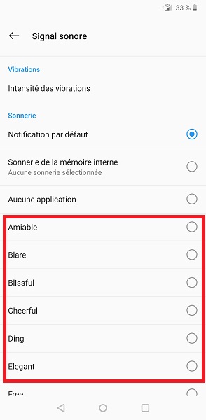 Modifier le son de notification pour l’application Messages