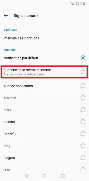 Modifier le son de notification pour l’application Messages