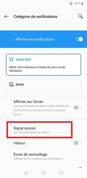 Modifier le son de notification pour l’application Gmail