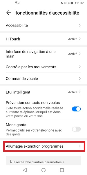 Comment activer un allumage et extinction automatique ?