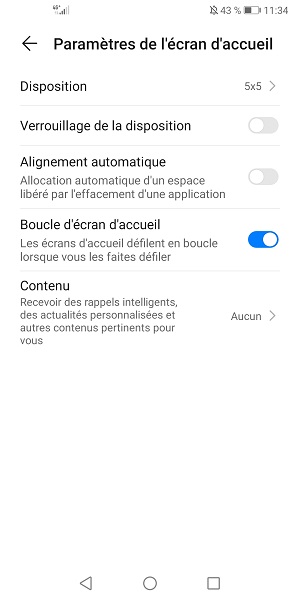 Comment faire boucler son écran d’accueil ?