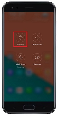 Comment éteindre son Asus Zenfone 4 ?