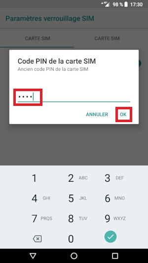 Changer votre code PIN de son Crosscall Trekker X4.