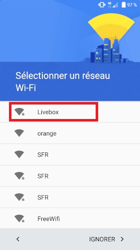 Connectez-vous à un réseau