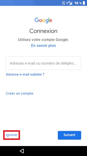 Compte Google :