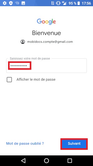J’ai déjà une adresse @gmail.com