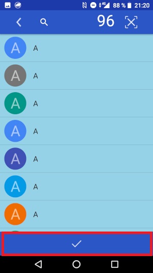 Copier vos contacts sur votre Compte Google.