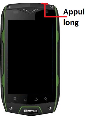 Comment allumer son Crosscall Odyssey + ?