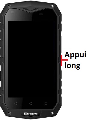 Comment allumer son Crosscall Odyssey S1 ?