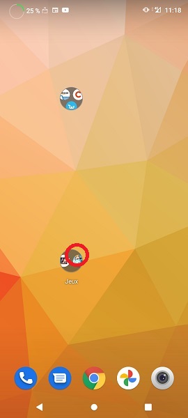 Ranger vos dossiers sur smartphone android.