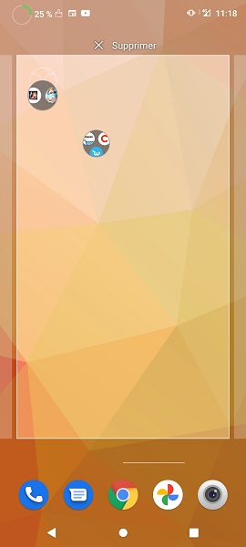 Ranger vos dossiers sur smartphone android.