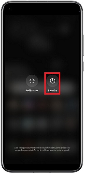 Comment éteindre son Honor View 20 ?