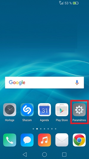 Changer votre code pin de son Honor 7.