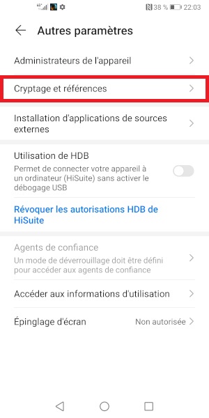 Changer votre code PIN de son Honor View 30.