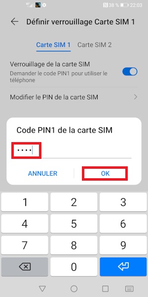 Changer votre code PIN de son Honor View 30.