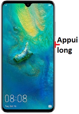 Comment éteindre son Huawei Mate 20 ?