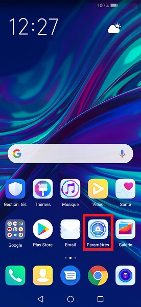 Changer le code PIN sur le Huawei P Smart 2019