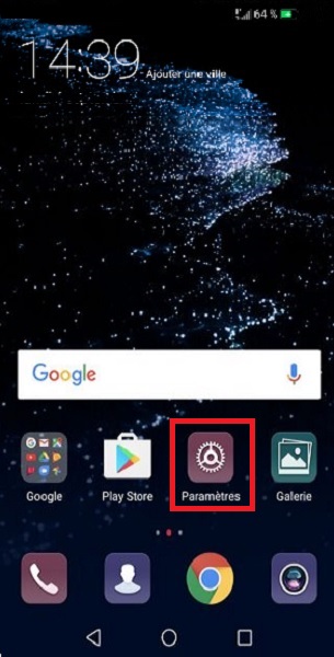 Changer le code PIN sur le Huawei P10