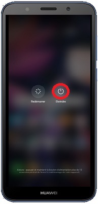 Comment éteindre son Huawei Y5 2018 ?