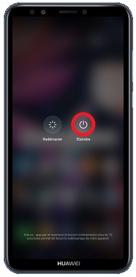 Comment éteindre son Huawei Y7 2018 ?