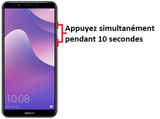 Forcer l’arrêt mon Huawei Y7 2018 ?