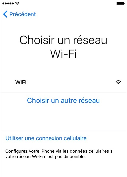 Se connecter au Wi-Fi