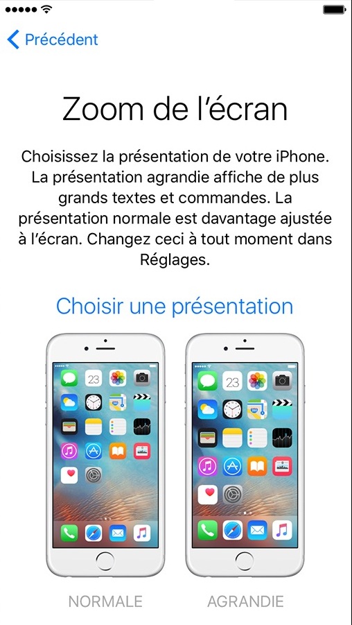Terminer la configuration