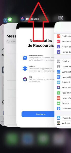 Application récente sur iPhone X / XR / XS / 11 / 12 / 13