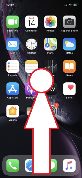 Application récente sur iPhone X / XR / XS / 11 / 12 / 13