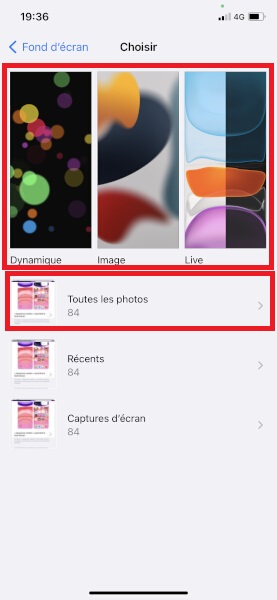 Personnaliser son fond d’écran ?