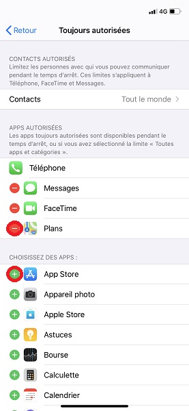Toujours autorisées.