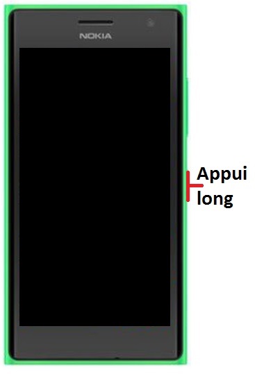 Comment allumer son Nokia Lumia 735 ?