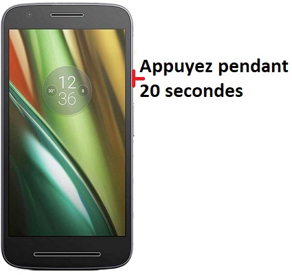 Forcer l’arrêt mon Motorola E2 ?