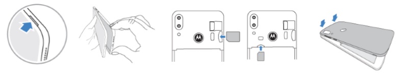 Comment insérer sa carte SIM dans son Motorola E6 Plus ?