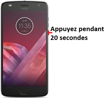 Forcer l’arrêt mon Motorola Z2 Play ?