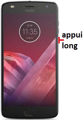 Comment éteindre son Motorola Z2 Play ?