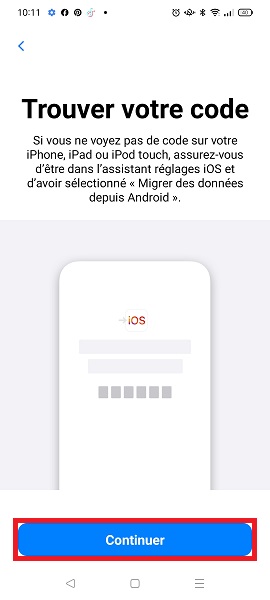 Transférer ses données d’un smartphone Android vers son iPhone.