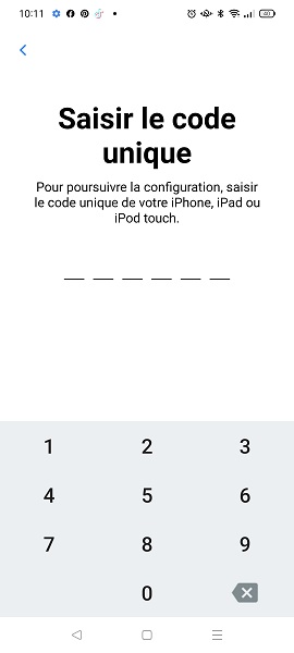 Transférer ses données d’un smartphone Android vers son iPhone.