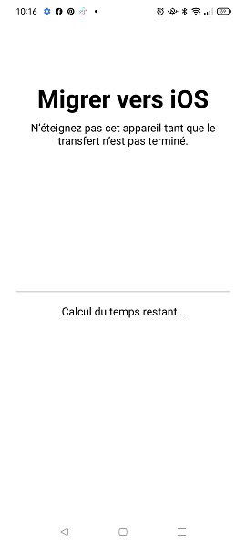 Transférer ses données d’un smartphone Android vers son iPhone.