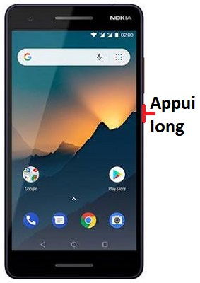 Comment éteindre son Nokia 2.1 ?
