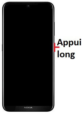 Comment allumer le Nokia 3.2 ?