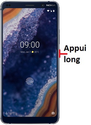 Comment éteindre son Nokia 9 ?