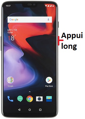 Comment éteindre son OnePlus 6 ?