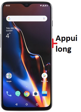 Comment éteindre son OnePlus 6T ?