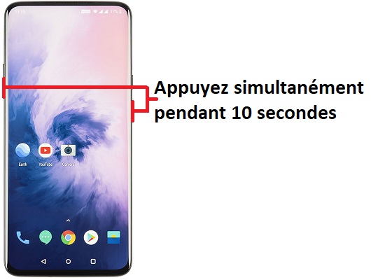 Forcer l’arrêt mon OnePlus 7T Pro ?