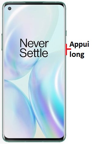 Comment éteindre son OnePlus 8 ?