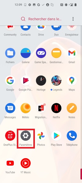 Comment afficher le pourcentage de la batterie sur OnePlus ?