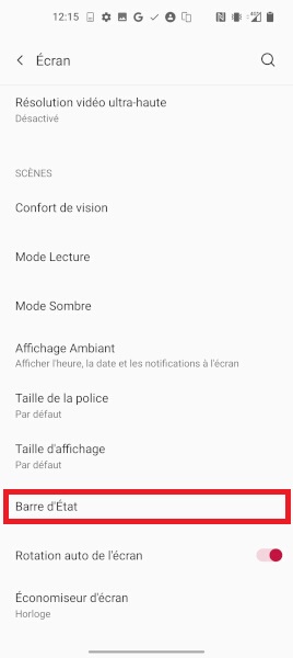 Comment afficher le pourcentage de la batterie sur OnePlus ?