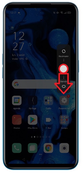 Comment éteindre le OPPO A53 ?